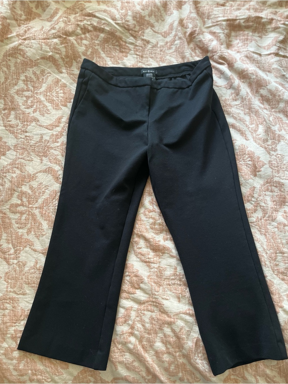Black Cropped Pants